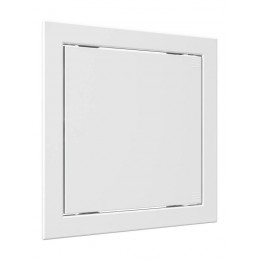 Люк-дверца ревизионный нажимной 218х218мм фланец 196х196мм AURAMAX AD2020