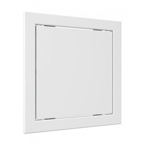 Люк-дверца ревизионный нажимной 218х218мм фланец 196х196мм AURAMAX AD2020