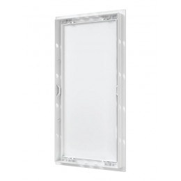 Люк-дверца ревизионный нажимной 218х418мм фланец 196х396мм AURAMAX AD2040