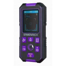 Детектор скрытой проводки Ping SM70 фиолет. Ermenrich 83841