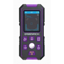 Детектор скрытой проводки Ping SM70 фиолет. Ermenrich 83841
