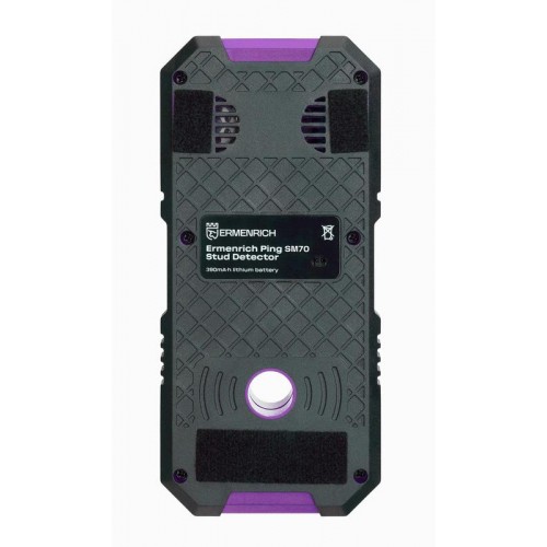 Детектор скрытой проводки Ping SM70 фиолет. Ermenrich 83841