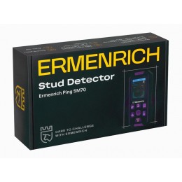 Детектор скрытой проводки Ping SM70 фиолет. Ermenrich 83841