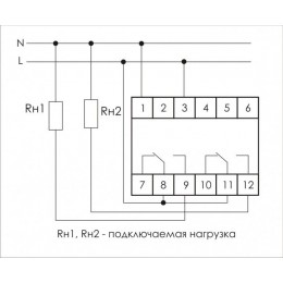 Реле времени PCR-515 2х8А 230В 2перекл. IP20 задержка включ. монтаж на DIN-рейке F&F EA02.001.006