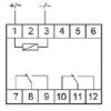 Реле промежуточное PK-2P/Un (монтаж на DIN-рейке 35мм 24В AC/DC 2х8А 2P IP20) F&F EA06.001.008