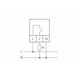 Реле напряжения CP-721-1 (CP-721-63A) (однофазное; цифровая индикация; напряжение питания 50-450В контакт 1NO 63А встроен. таймер регистрация аварий в памяти индикация текущего напряжения) (аналог УЗМ) F&F EA04.009.013