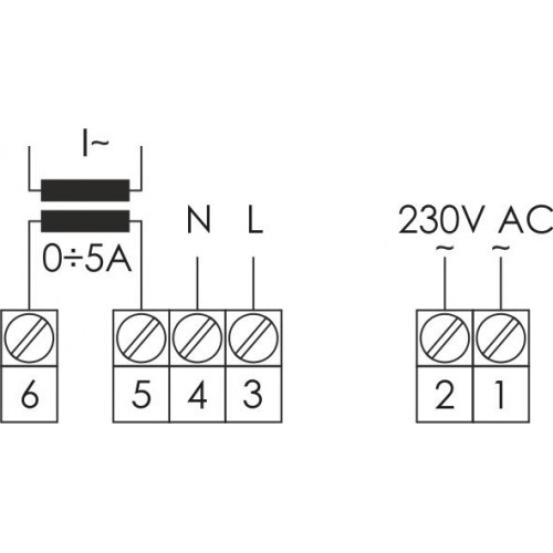 Указатель многофункциональный DMM-1T Uизм. 12-400В AC Iизм. 0.05-5; 1-9000 с внешн. ТТ Uпит. F&F EA04.011.002