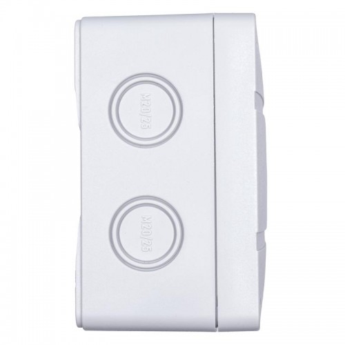 Коробка распределительная 110х110х67мм IP66 в комплекте с клеммным рядом 5х6кв.мм 41А сер. Extherm JB-60-GR