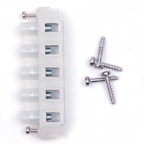 Коробка распределительная 110х110х67мм IP66 в комплекте с клеммным рядом 5х6кв.мм 41А сер. Extherm JB-60-GR