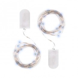 Гирлянда DC-G05-20WS2 20LED 2xCR2032 (в компл.) бел. (уп.2шт) ФАZА 5048010