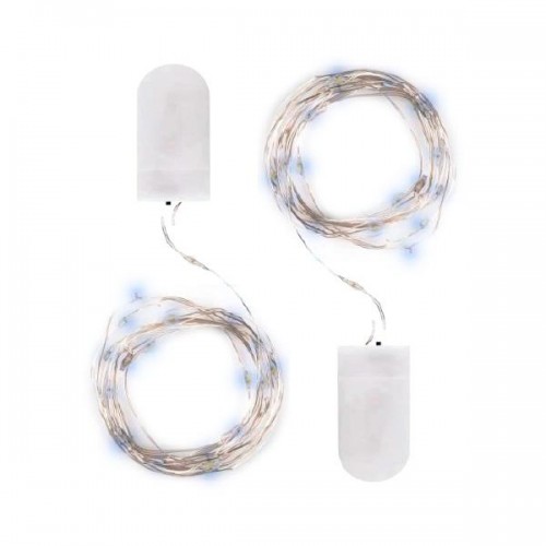 Гирлянда DC-G05-20WS2 20LED 2xCR2032 (в компл.) бел. (уп.2шт) ФАZА 5048010