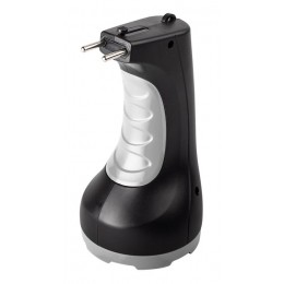 Фонарь аккумуляторный ручной AccuF2-L5W-bk SMD 5Вт 185лм IP20 2 режима: яркий/эконом аккум. 1.6А.ч выдвижная вилка индикатор зарядки ремешок черн. ФАZА 2857170