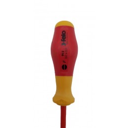 Отвертка диэлектрическая шлицевая SL3.0х0.5х100 Felo 91303090