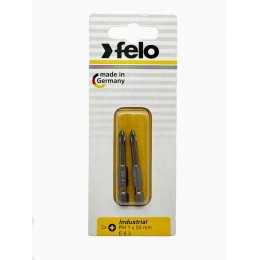 Бита крестовая Industrial E6.3 PH 1х50 (блист.2шт) FELO 03201536