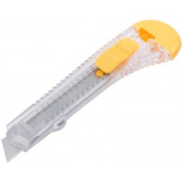 Нож технический 18мм пластик. FIT 10218