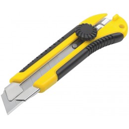 Нож технический 25мм усилен. прорезин. вращ. прижим FIT 10326