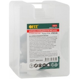 Коронка кольцевая с карбидными вставками Профи (для отверстий в нержав. стали) 68мм FIT 36854