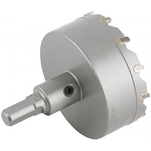 Коронка кольцевая с карбидными вставками Профи (для отверстий в нержав. стали) 68мм FIT 36854