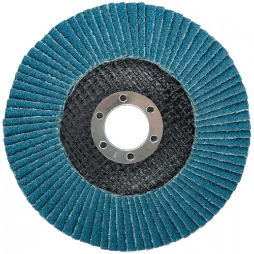 Круг лепестковый торцевой циркониевый плоский 125мм P 40 FIT 39972