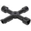 Ключ универсальный для электрошкафов 4-в-1 FIT 60105