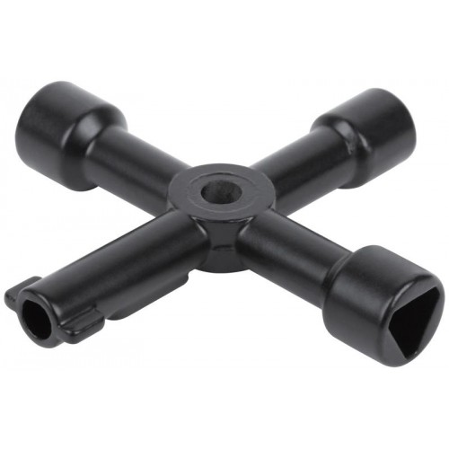 Ключ универсальный для электрошкафов 4-в-1 FIT 60105