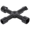 Ключ универсальный для электрошкафов 4-в-1 FIT 60105