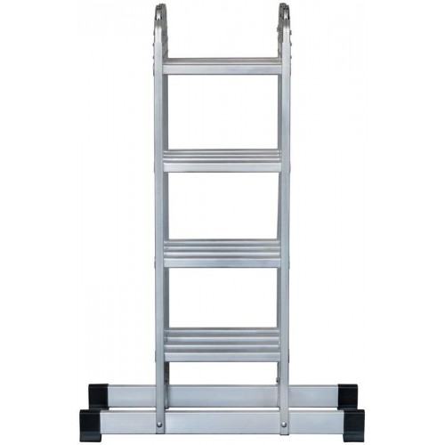 Лестница-трансформер четырехсекционная 4х4 13.2кг алюм. FIT 65450
