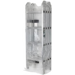 Лестница-трансформер четырехсекционная 4х4 13.2кг алюм. FIT 65450