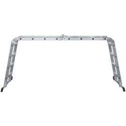 Лестница-трансформер четырехсекционная 4х4 13.2кг алюм. FIT 65450