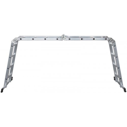 Лестница-трансформер четырехсекционная 4х4 13.2кг алюм. FIT 65450