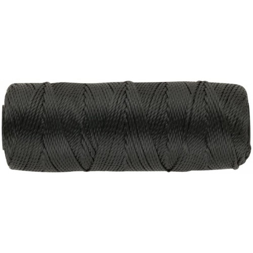 Нить крученая на катушке 1.1ммх100м 680 текс р/н=35кгс черн. FIT 68323