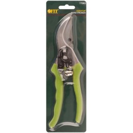 Секатор режущие кромки внахлест алюм. ручки с ПВХ покрытием 205мм FIT 77083