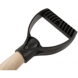 Лопата штыковая 210х385х1440мм деревянный черенок; рельсовая сталь FIT 77193