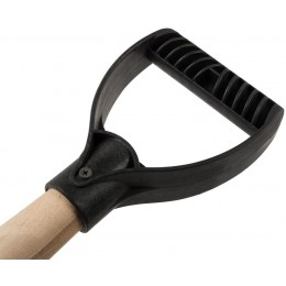 Лопата совковая 235х350х1420мм деревянный черенок; рельсовая сталь FIT 77194