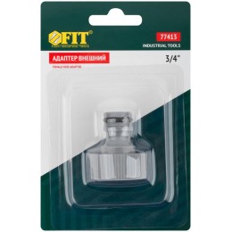 Адаптер внешний пластиковый 3/4дюйм FIT 77413