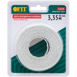 Лента бордюрная клейкая водостойкая 20ммх20ммх3.35м FIT 11656