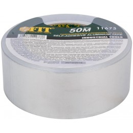 Лента алюминиевая клейкая 50ммх50м FIT 11673