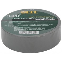 Скотч сантехнический PVC для труб 25ммх0.13ммх33м FIT 11692