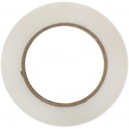 Лента клеящая 2-х сторонняя монтажная на вспененной основе 19ммх5м бел. FIT 11785