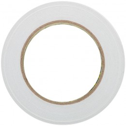 Лента клеящая 2-х сторонняя монтажная на вспененной основе 25ммх5м бел. FIT 11787