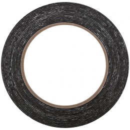 Лента клеящая 2-х сторонняя монтажная на вспененной основе 25ммх5м черн. FIT 11793