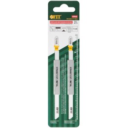 Полотно пометаллу HSS фрезерованные волнистые зубья 132/106/2мм (T318B) (уп.2шт) FIT 40968