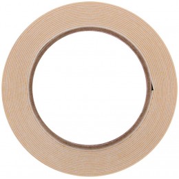 Лента монтажная клейкая на вспененной основе 12ммх5м черн. КУРС 11781