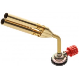 Горелка газовая двойн. для стандартного цангового баллона КУРС 67630