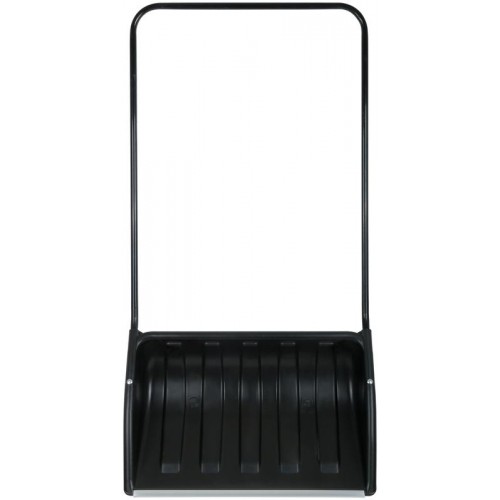 Скрепер для уборки снега пластиковый металлическая ручка 700x465x1360мм КУРС 68135