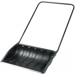 Скрепер для уборки снега пластиковый металлическая ручка 700x465x1360мм КУРС 68135