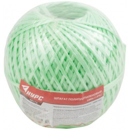 Шпагат полипропиленовый 1000 текс 100м зел. КУРС 68173