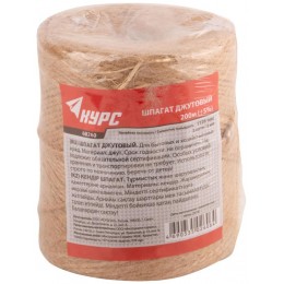 Шпагат джутовый 2-ниточный 1120 текс 200м КУРС 68260