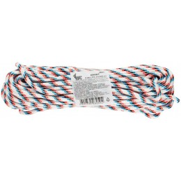 Канат полипропиленовый 24-х прядный с сердечником 6ммх20м р/н=300кгс КУРС 68401