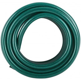 Шланг поливочный трехслойный армированный 3/4дюймх1.5ммх15м зел. КУРС 76307